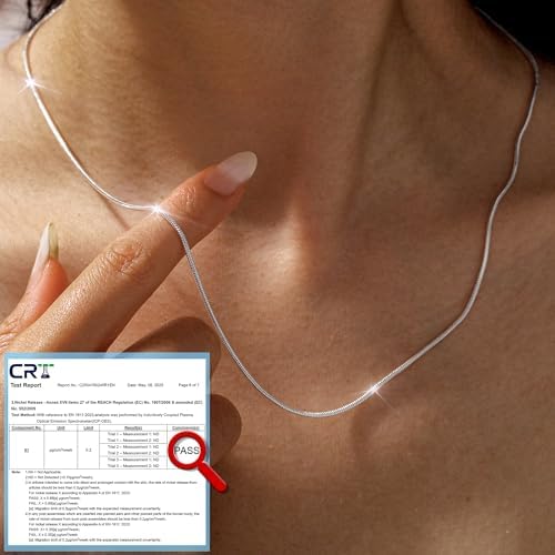 Vue 2 de Argent Sterling Collier Pour