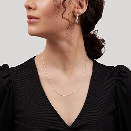 Vue 3 de Chaine En Argent Sterling