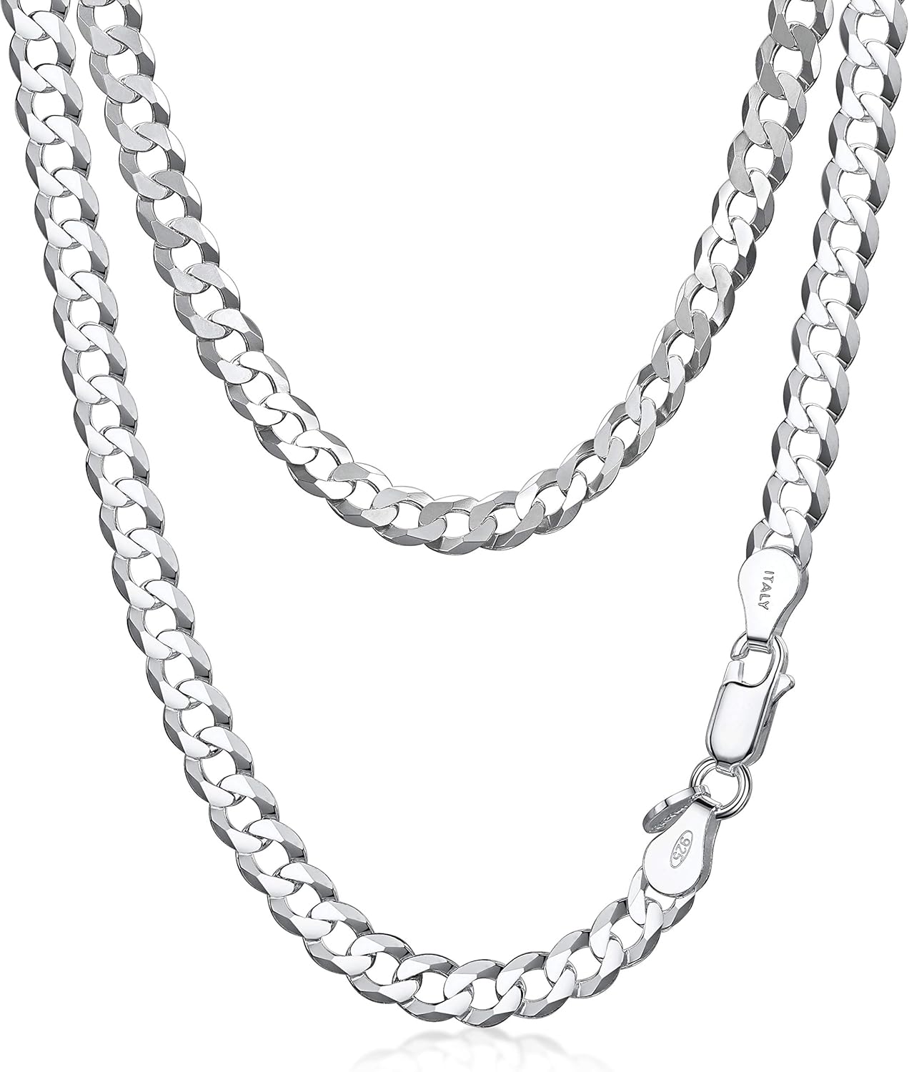 Collier Chaine Cubaine Pour