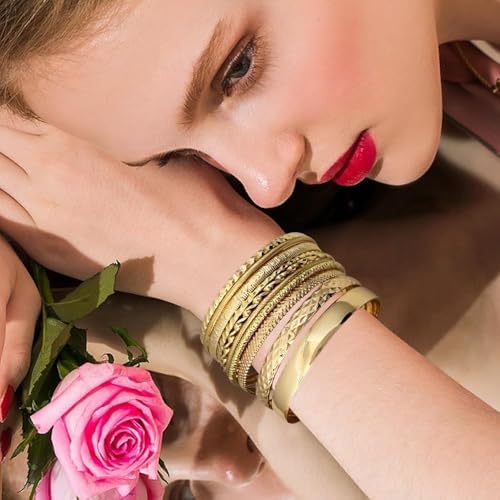 Vue 5 de Pieces Bracelet Indien Empilable