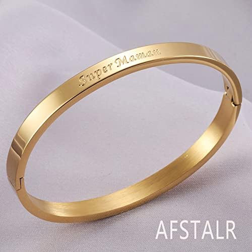 Vue 2 de Bracelets Fin En Acier