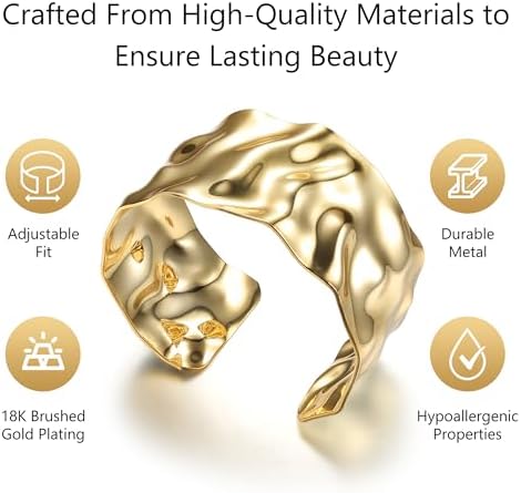 Vue 2 de Bracelet Manchette Jonc Plaque