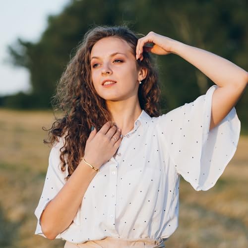 Vue 6 de Bracelet Plaque Or Carats