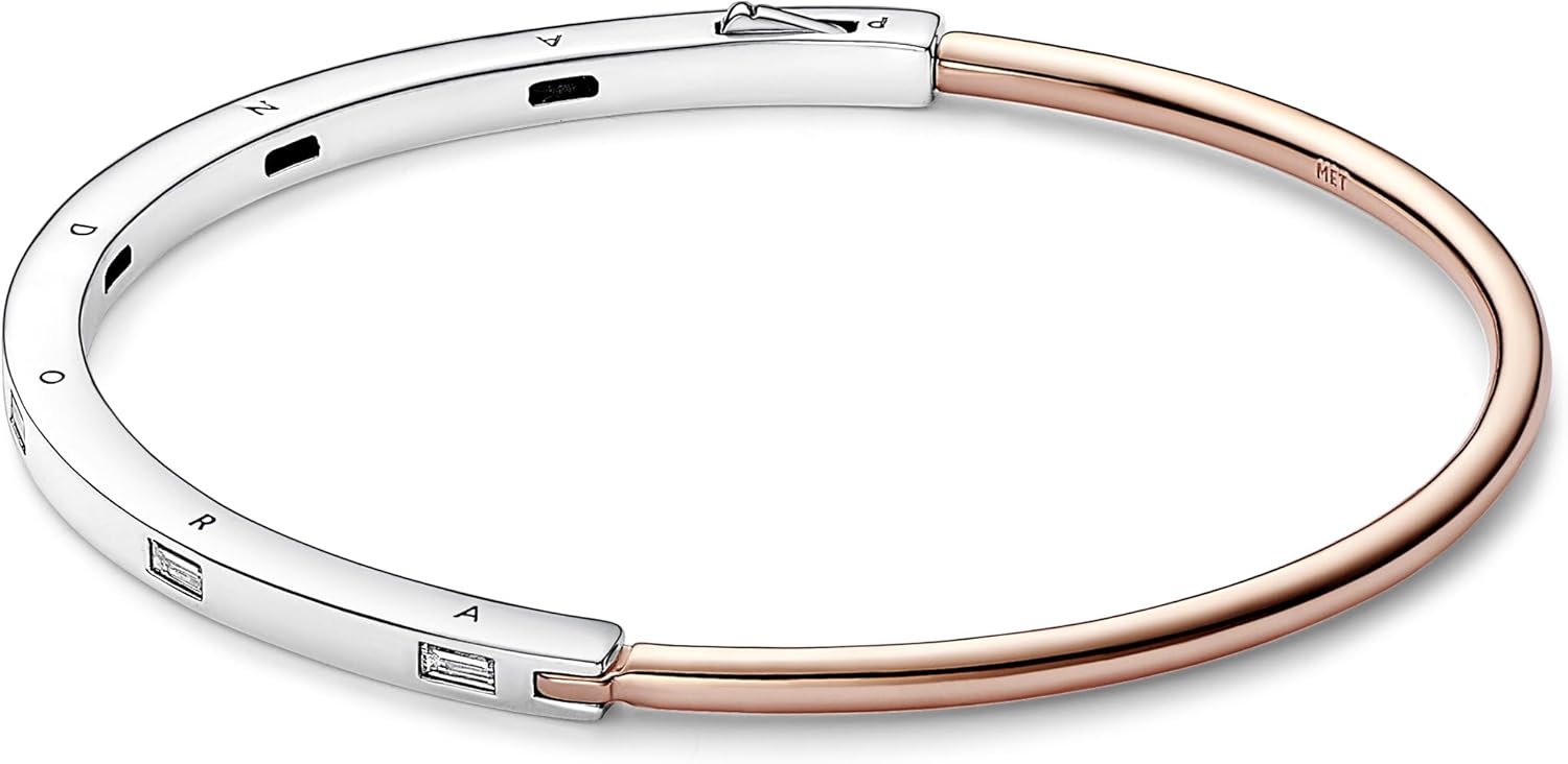 Signature Bracelet Jonc Pave