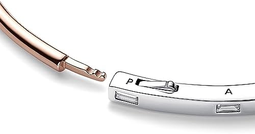 Vue 2 de Signature Bracelet Jonc Pave