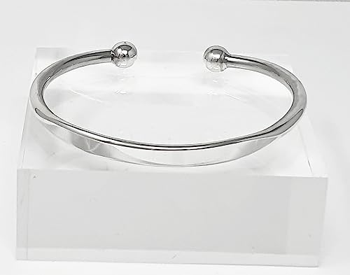 Vue 3 de Bracelet Simple En Argent
