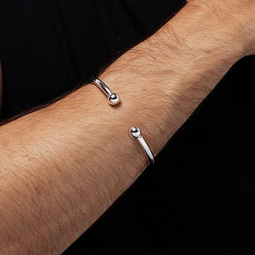 Vue 6 de Bracelet Simple En Argent