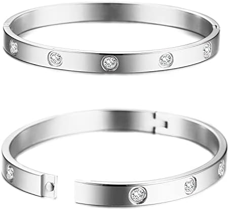 Vue 5 de Bracelet Jonc Damour En