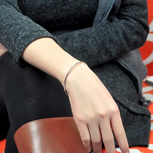 Vue 2 de Bracelet Poli Fin En