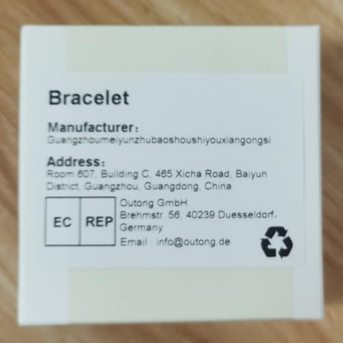 Vue 6 de Bracelet Poli Fin En