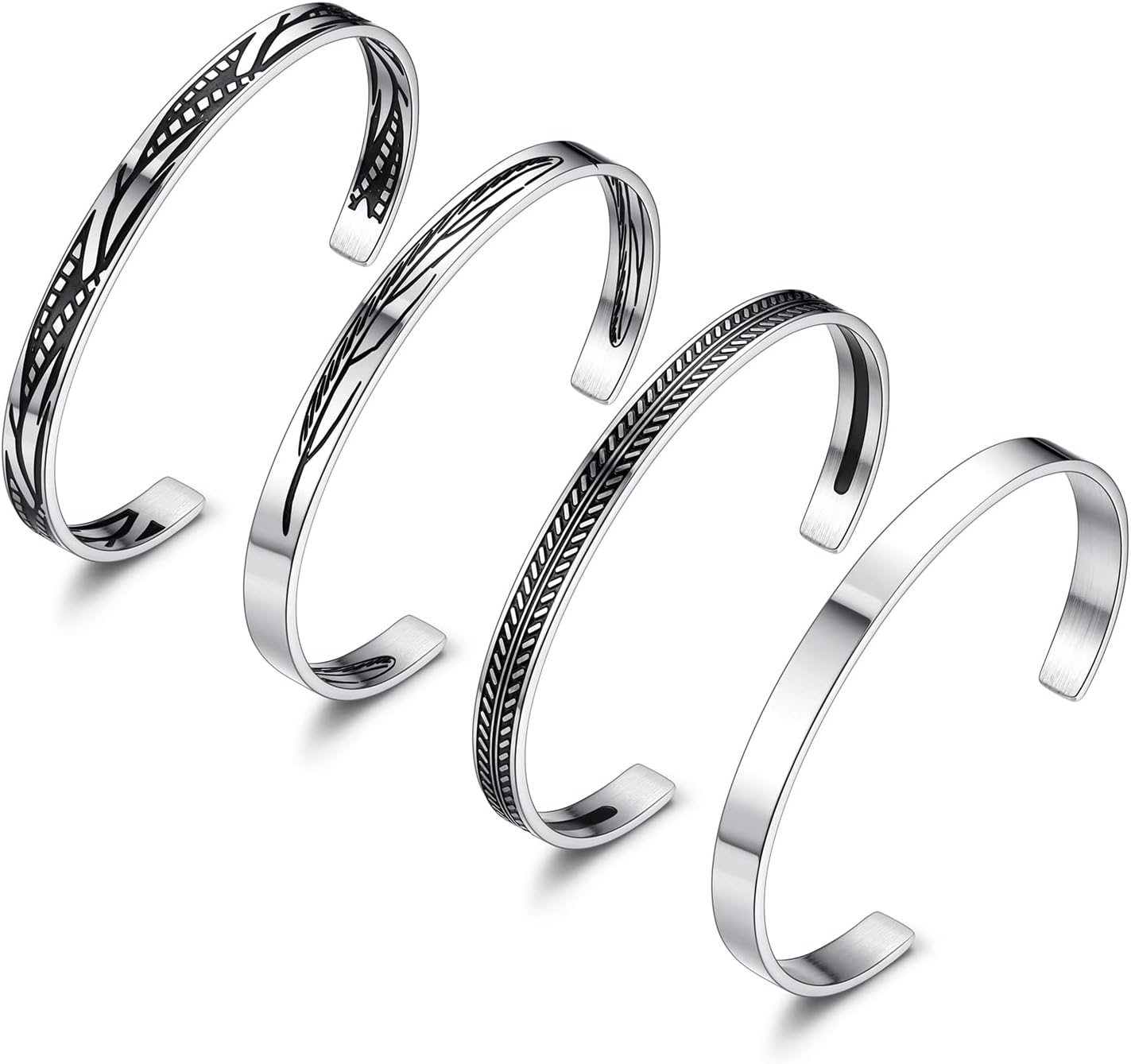 Pieces Bracelet Jonc Pour