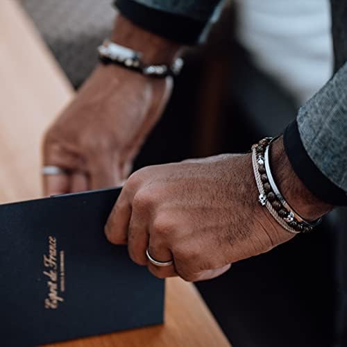 Vue 6 de Bracelet Jonc Acier Inoxydable