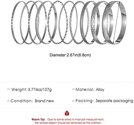 Vue 6 de Lot De Bracelets Larges