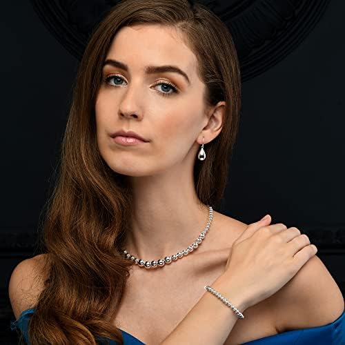 Vue 6 de Bracelet Boule En Argent