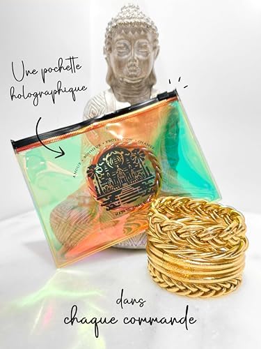 Vue 6 de Bracelet Bouddhiste Veritable Jonc