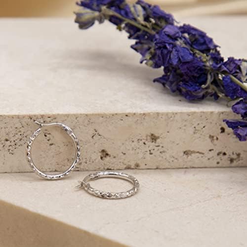 Vue 2 de Boucles d'Oreilles Creoles Femme