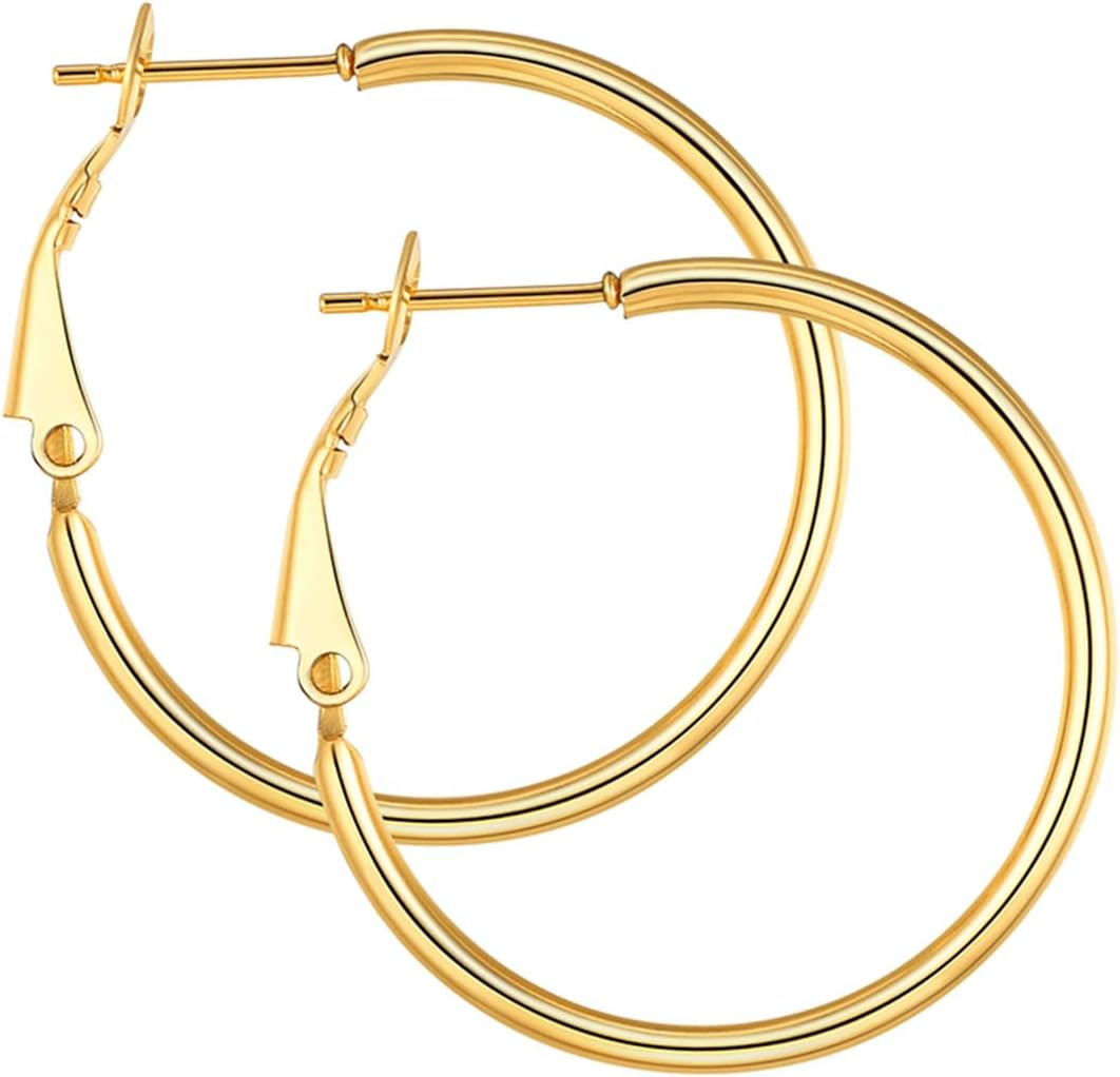 Creoles Femme En Acier