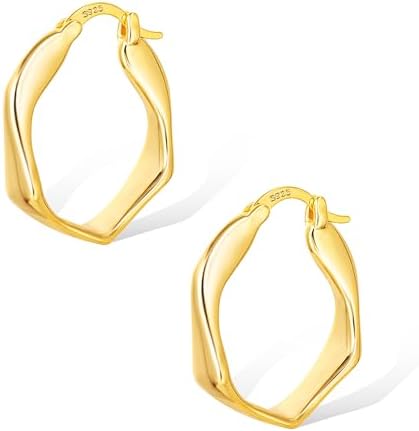 Vue 2 de Boucles d'Oreilles En Argent