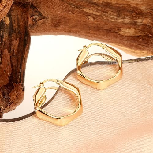 Vue 5 de Boucles d'Oreilles En Argent