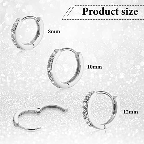 Vue 2 de Paires Creoles Femme Boucle