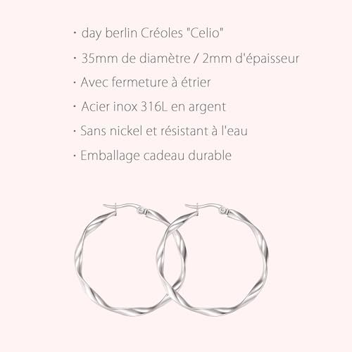 Vue 3 de Dayberlin Creoles Pour Dames