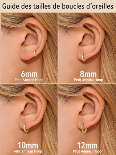 Vue 6 de Boucles d'Oreilles Creoles