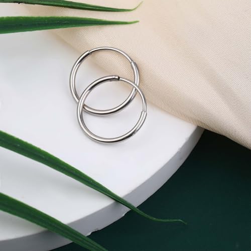 Vue 6 de Petites Boucles d'Oreilles Creoles