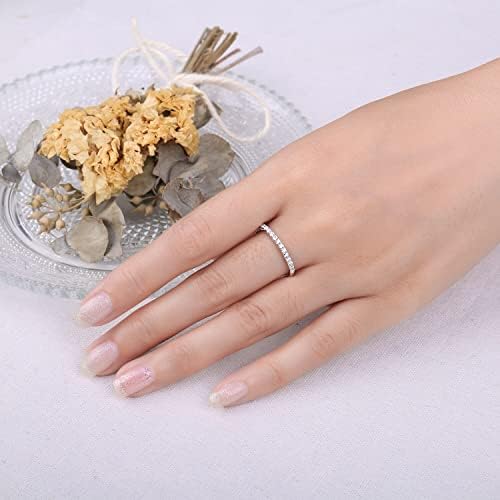 Vue 4 de Demi Eternel Empilable Bague