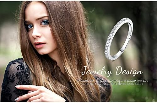 Vue 6 de Demi Eternel Empilable Bague