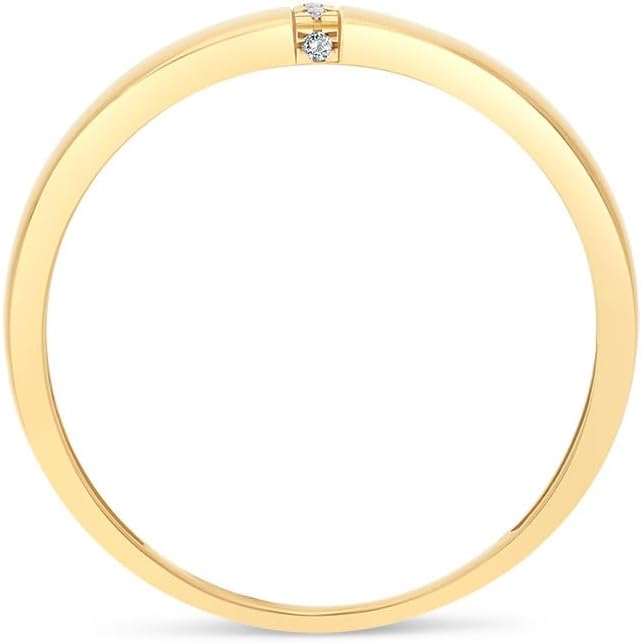 Vue 3 de Bague Alliance Pour Femme