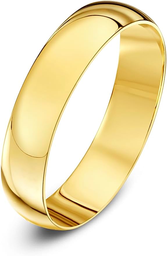 Unisexe Alliance Or Jaune