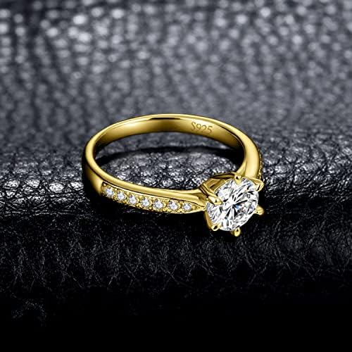 Vue 5 de Classique Cubic Zirconia Bague