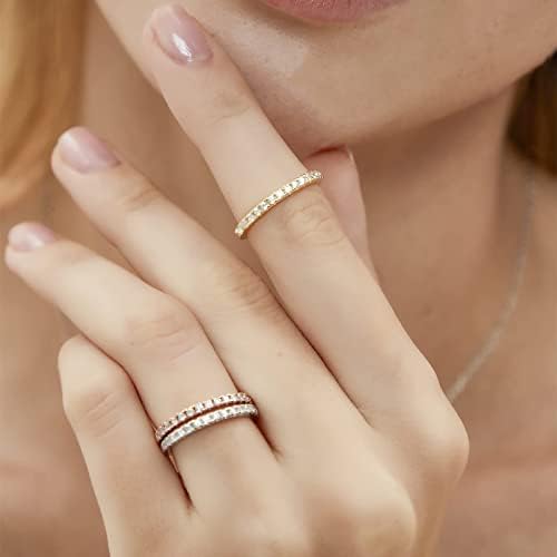 Vue 6 de Eternity Bague Pour Femme