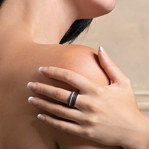 Vue 5 de Bague Fine En Argent