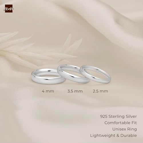 Vue 5 de Alliance En Argent Sterling