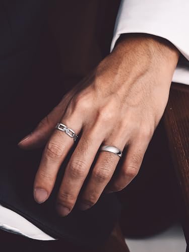 Vue 7 de Bague Femme Homme En