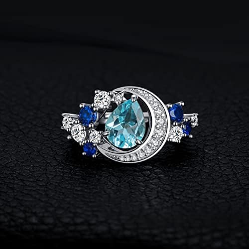 Vue 3 de Ct Poire Bague Lune