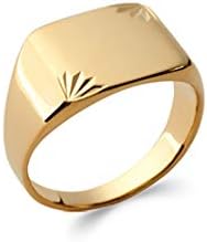 Vue 3 de Bague Chevaliere En Plaque