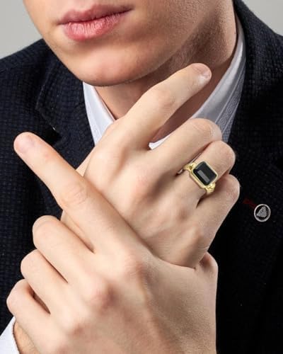 Vue 2 de Chevaliere En Acier Inoxydable