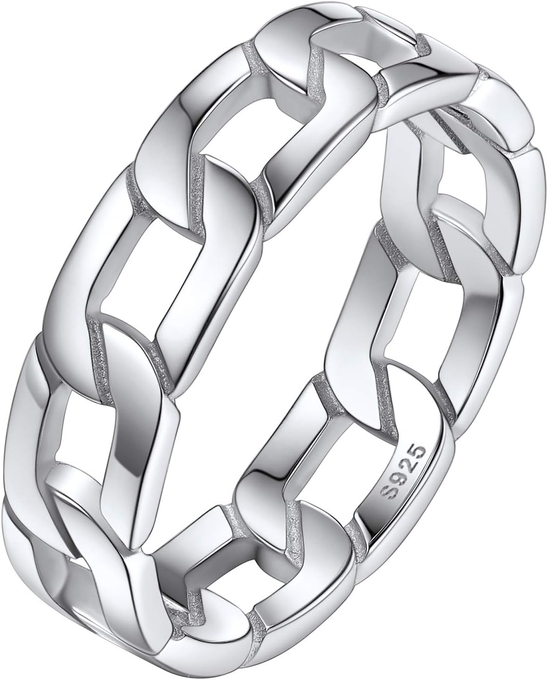 Silvora Bague Homme Argent