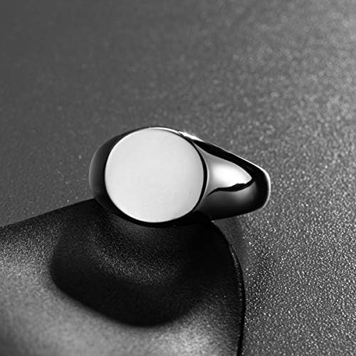 Vue 2 de Bague Ronde Homme Femme