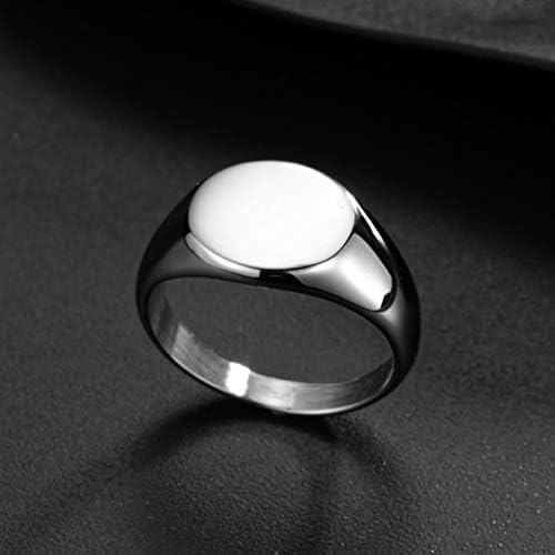 Vue 3 de Bague Ronde Homme Femme