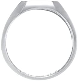 Vue 3 de Chevaliere Pour Homme Octogonale