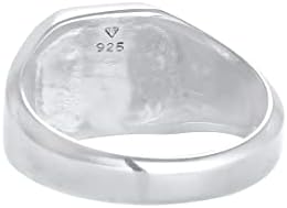 Vue 4 de Chevaliere Pour Homme Octogonale