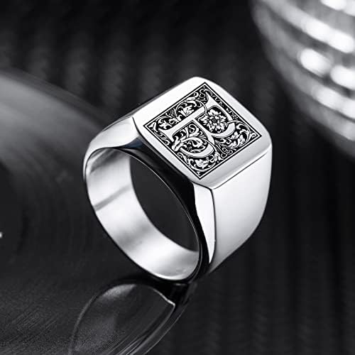 Vue 3 de Personnalise Grave Initiale Monogramme