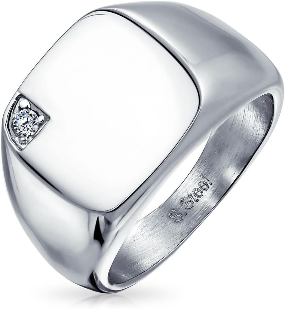 Bague Sceau Geometrique Personnalisee