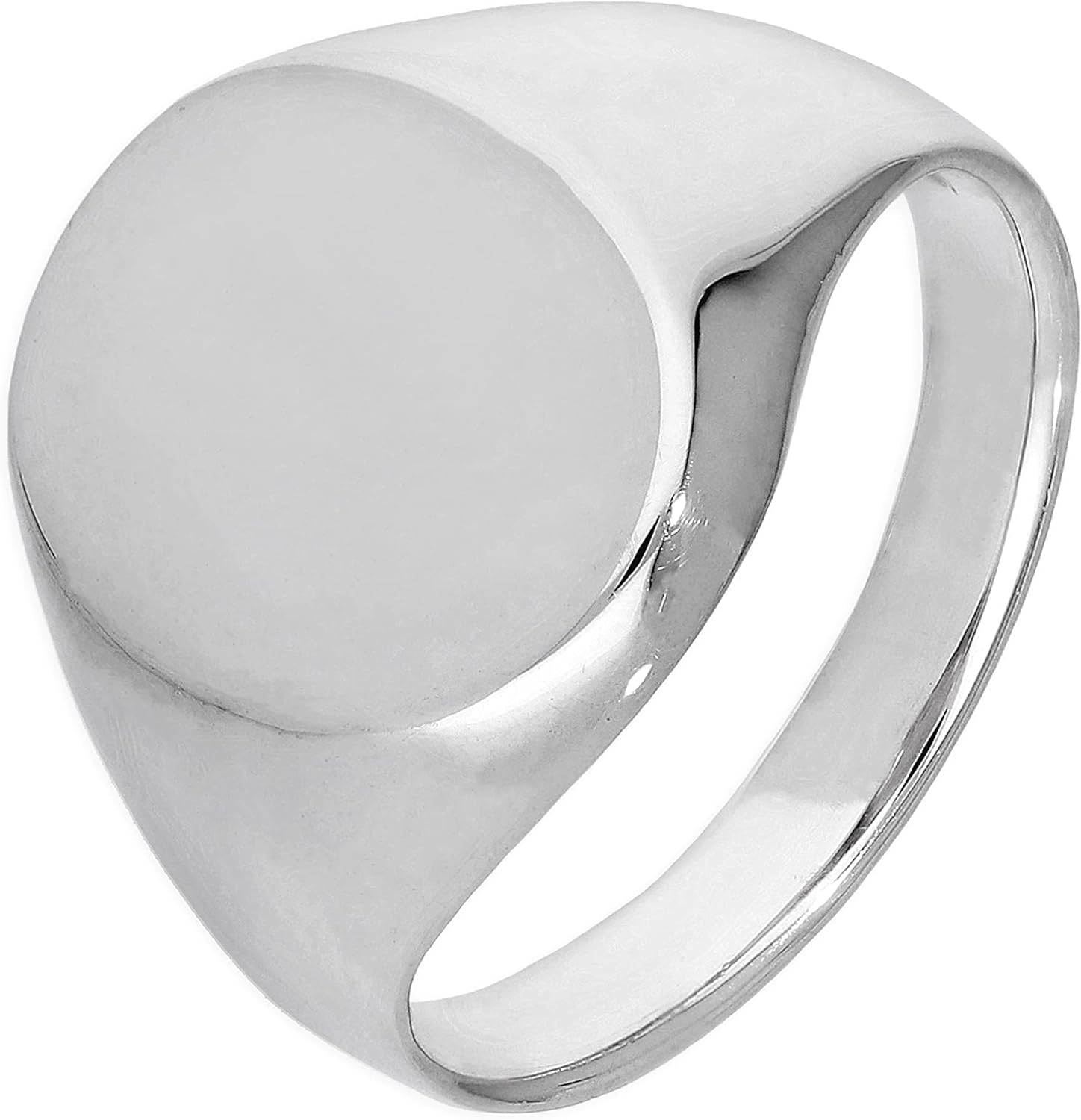 Bague Chevaliere Ovale En