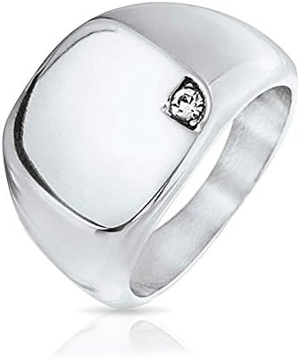 Vue 6 de Bague Sceau Geometrique Personnalisee