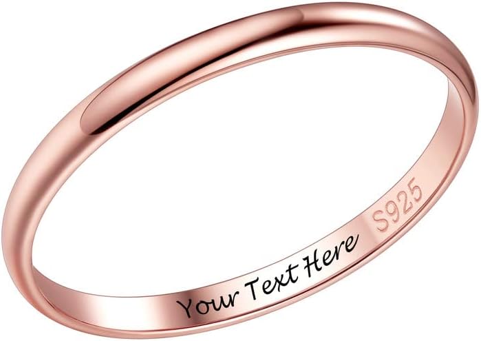 Bague Femme Fine Mmmm