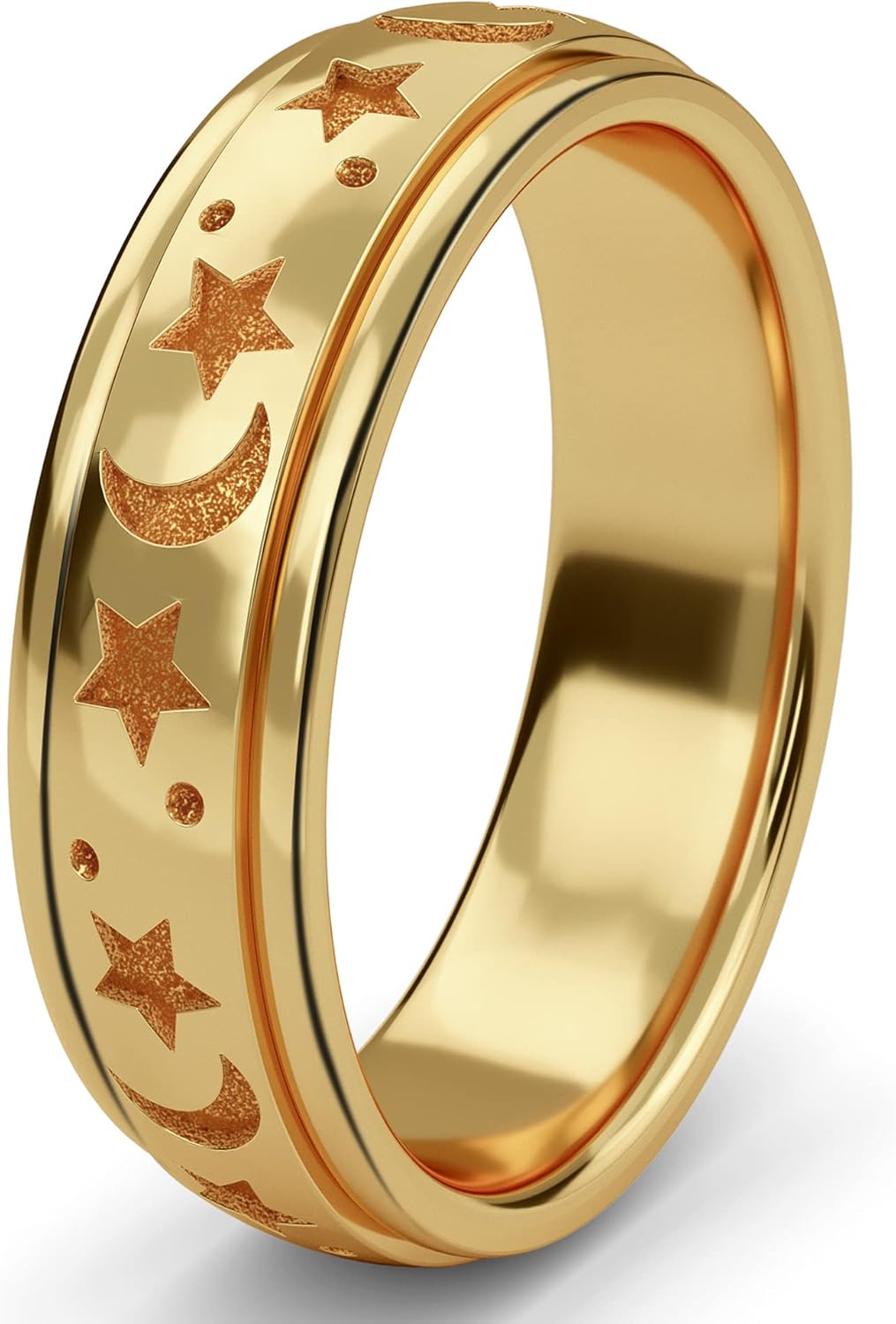 Bague Tournante En Argent